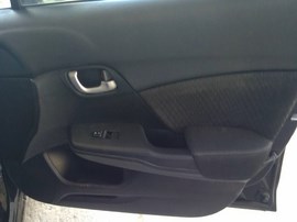 2014 HONDA CIVIC, BLACK, LX MODEL, 1.8L, AT,   A26323